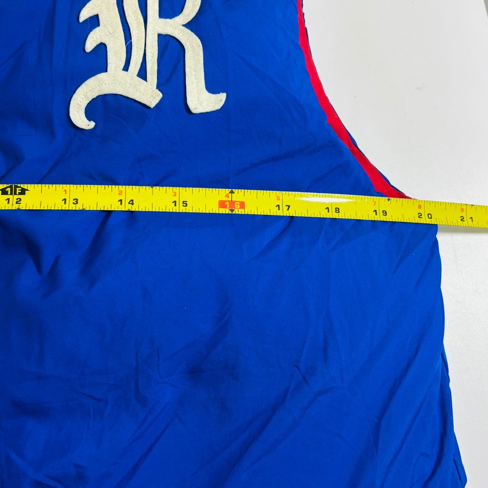 Polo Ralph Lauren‎ Reversible Puffer Vest Red Navy Blue Boys Large 14-16 Down - Picture 10 of 11